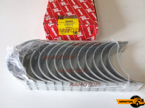 Вкладыши коренные M146H std  M6325K-STD   ME995344 ME993942   6D16T, 6D17T, 6M60, 6M60-T  TAIHO